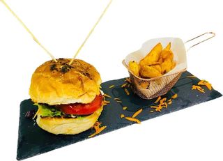 Свински бургер