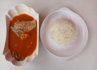 Soupe de poisson carpe
