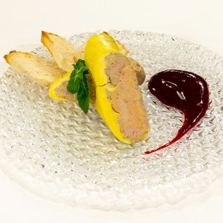 1/2 R. Terrina de foie de pato hecho en Casa