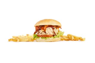 Pulled Chicken Burger