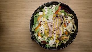 Pulled pork salad
