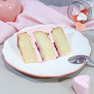 Pastel Limón fresco & Frambuesa 