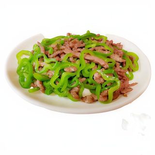 Cerdo Con Pimientos Verdes