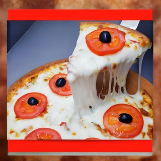 პიცა მარგარიტა (6 ნაჭრიანი)