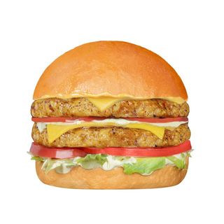 Чизбургер с курицей x2