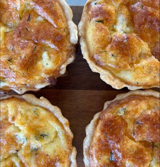 Кіш з куркою