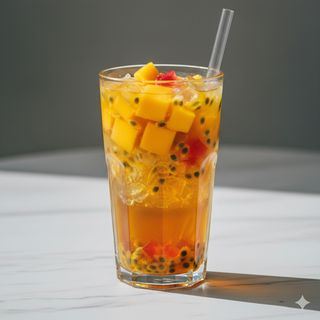 Mango & passion fruit tea