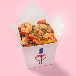 Локшина з морепродуктами