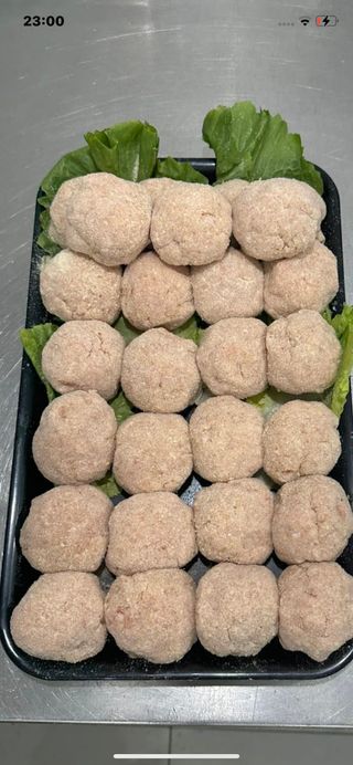 Polpettine di pollo con formaggio - 500 g 