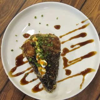 Temaki Salmão Frito