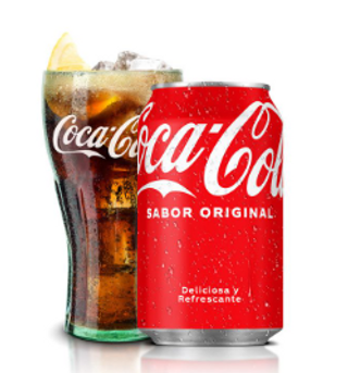 Coca-Cola Sabor Original lata 330ml.
