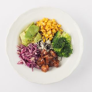 Боул с курицей терияки 