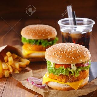 Oferta (16)  2 hamburguesa 