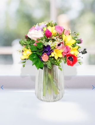 Bouquet fiori colorati di stagione
