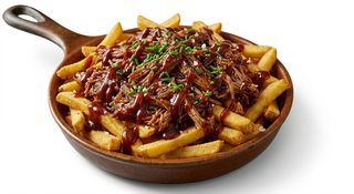 Patatas Fritas Con Pulled Pork