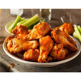 5 Bbq Wings, Reg Chips And 350ml Soda