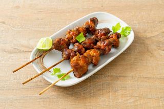 Brochette De Gésier De Poulet