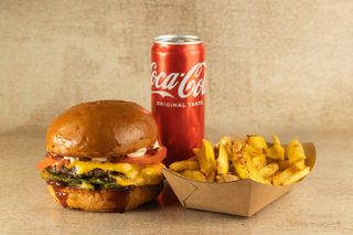 Велетень Дабл Чізбургер меню