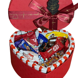 Coffret Cadeau Mixed Chocolat  En Cœur 