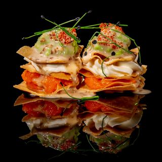 C4. Millefoglie cheese salmon 4 pezzi