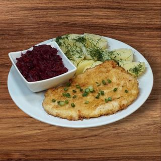 Kotlet drobiowy w ciesćie