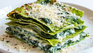Lasagne szpinakowa