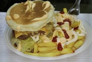 Panino con salsiccia semplice
