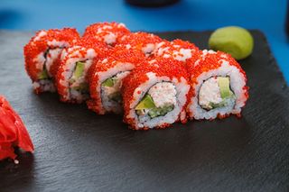 კალიფორნია კრაბით ტობიკოთი