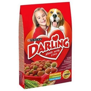 Darling For Dogs with meat and vegetables