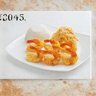 Duże krewetki chrupiące