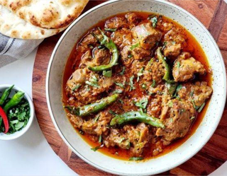 Mutton achaar gosht