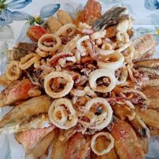Friture Merlan Calamars
