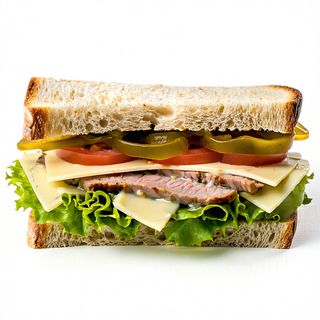 Bocadillo De Lomo Y Queso (XL)