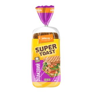 Хліб «Київхліб» «Тост» злаковий нарізаний (350г)