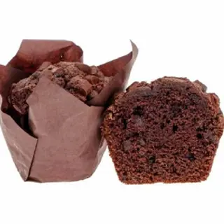 Muffin cu bucati de ciocolata