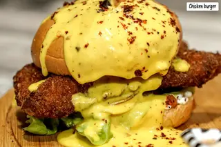Chicken Burger & Frite