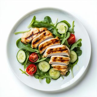 Petto di Pollo con Insalata Mista