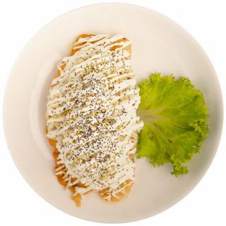 Курица под снегом