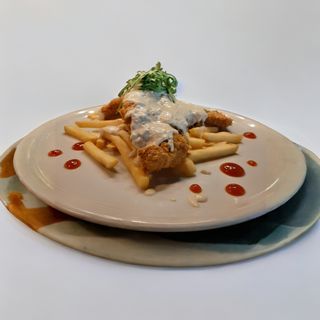 Hrskava piletina u kikiriki i Cornflakes sosu