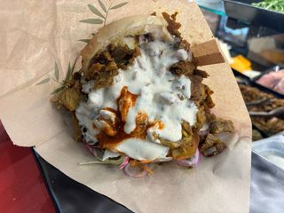 Panino kebab solo carne