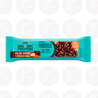 Barrita Proteica - Chocolate negro, avellana y almendra