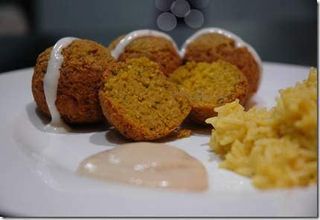  Riso falafel