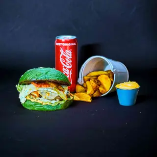 Combo: Blue Hulk Burger®