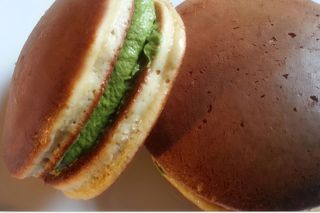 Dorayaki de té verde