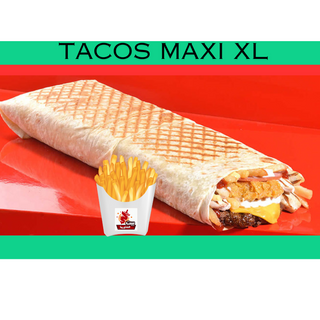  Tacos MAXI XL + Frit