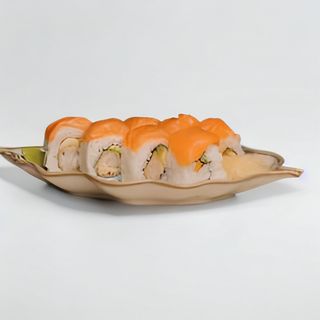 Salmon nashi roll