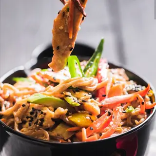 Wok au poulet