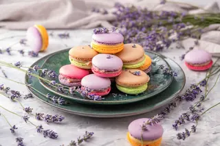 Macarons în asortiment