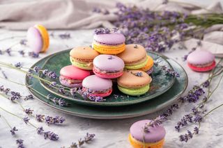 Macarons în asortiment