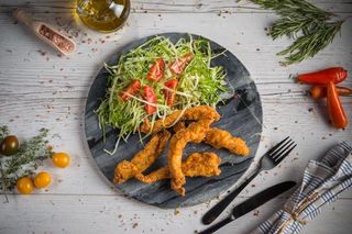 Portie piept pui crocant